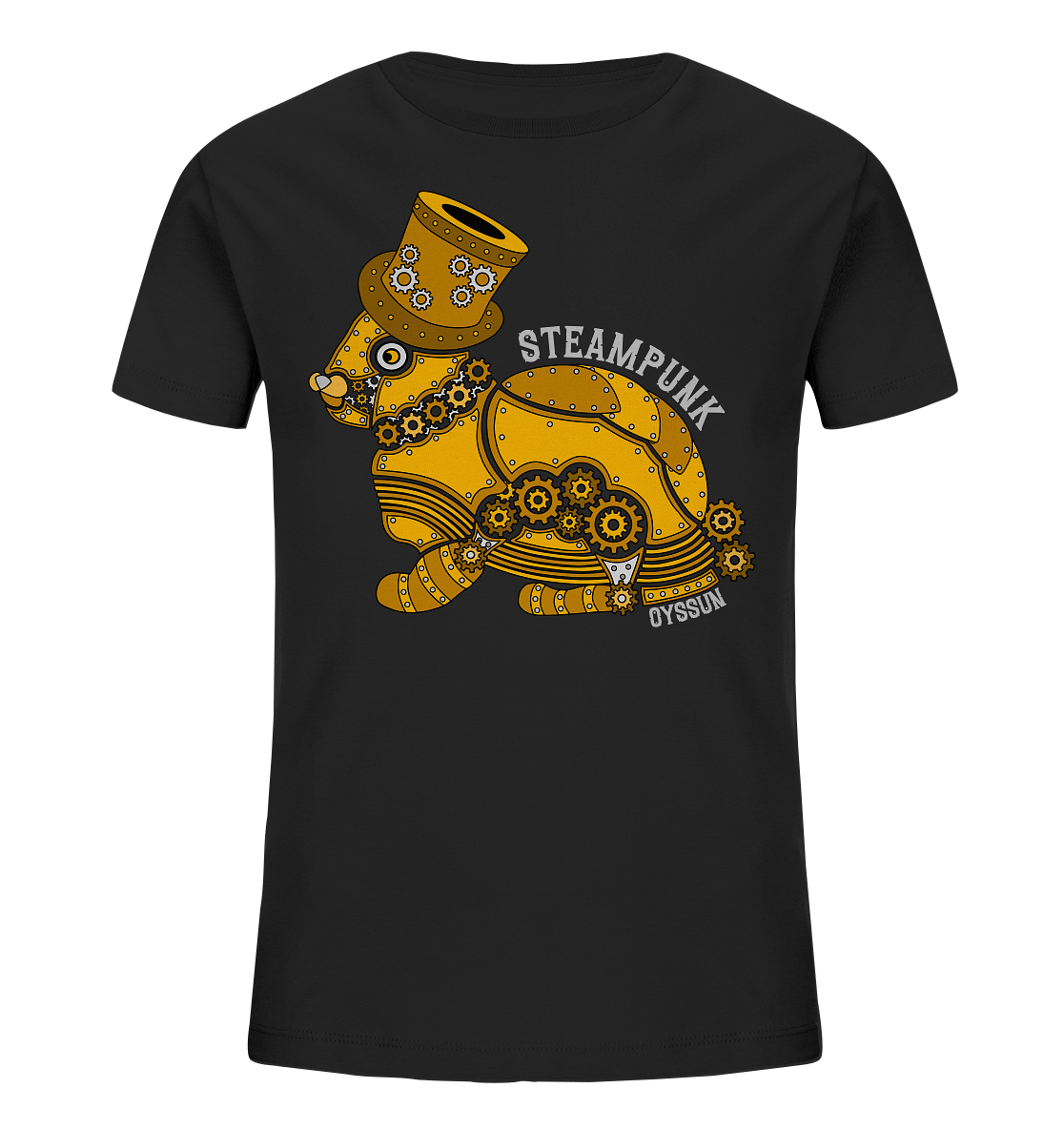 Steampunk Bunny - Kids Organic Shirt 