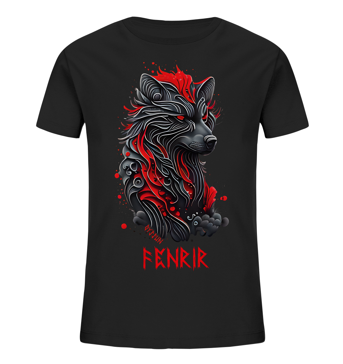 Fenrir - Fenriswolf - Kids Organic Shirt