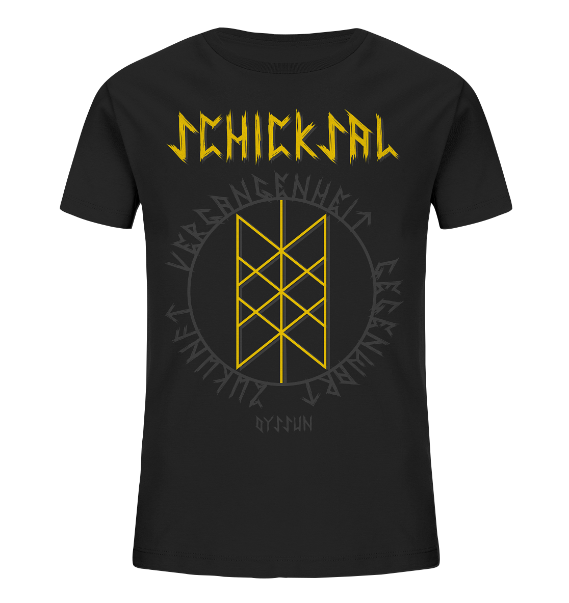 Wyrd Rune - Das Schicksal - Kids Organic Shirt