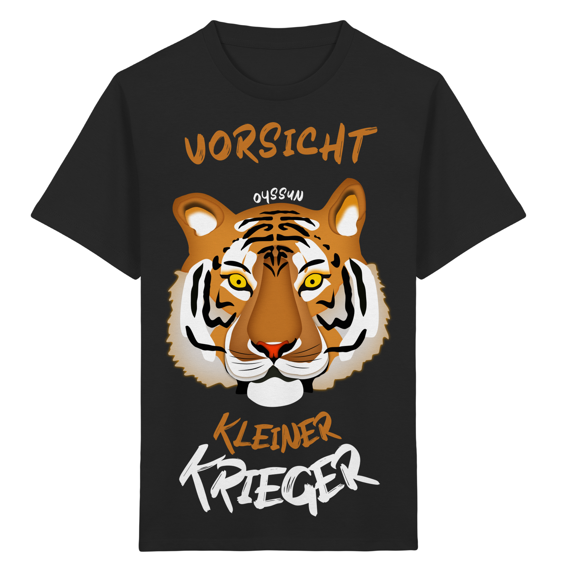 Vorsicht - Kleiner Krieger - Kids Organic Shirt - Oyssun