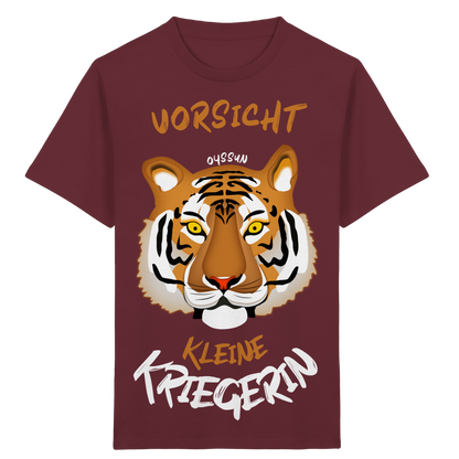 Vorsicht - Kleine Kriegerin - Kids Organic Shirt - Oyssun