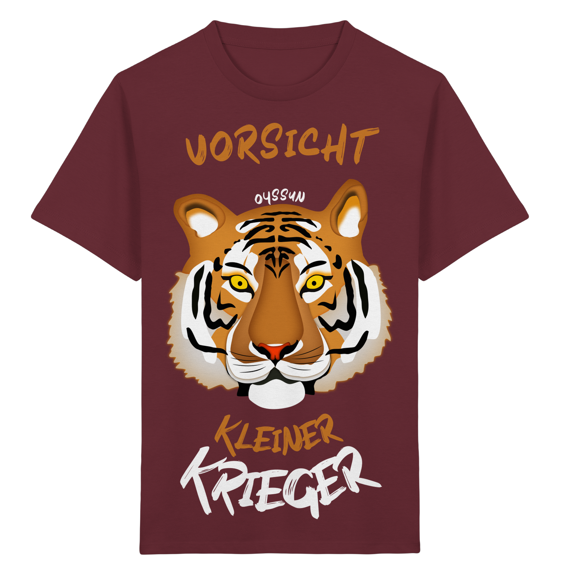 Vorsicht - Kleiner Krieger - Kids Organic Shirt - Oyssun