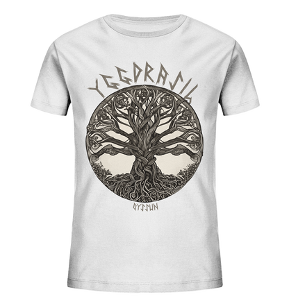 Yggdrasil - der Weltenbaum - Kids Organic Shirt