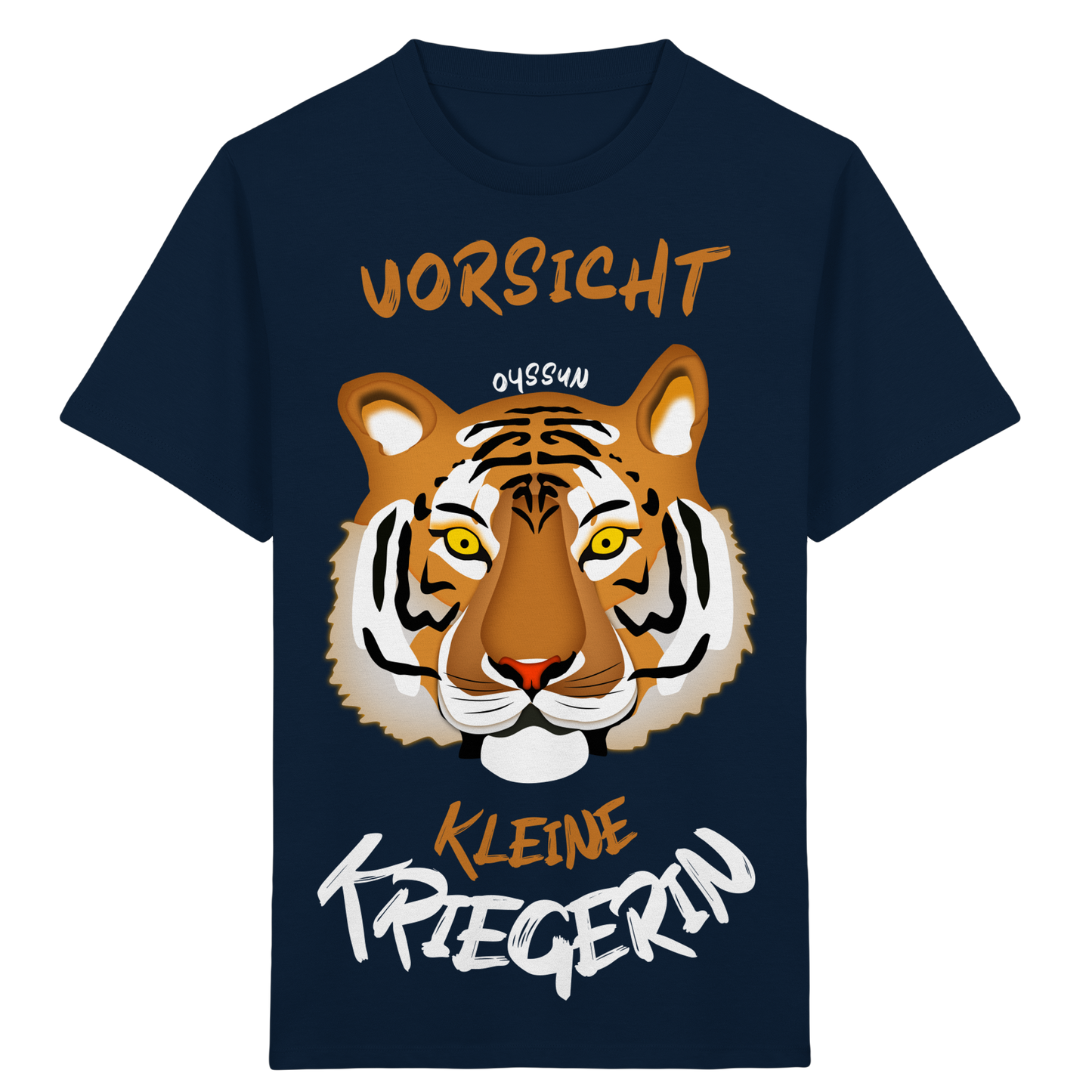 Vorsicht - Kleine Kriegerin - Kids Organic Shirt - Oyssun