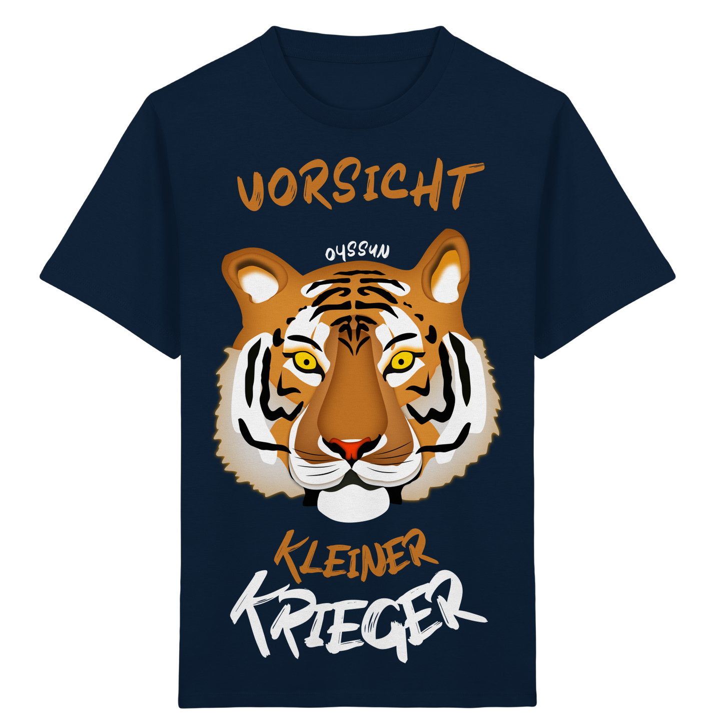Vorsicht - Kleiner Krieger - Kids Organic Shirt - Oyssun
