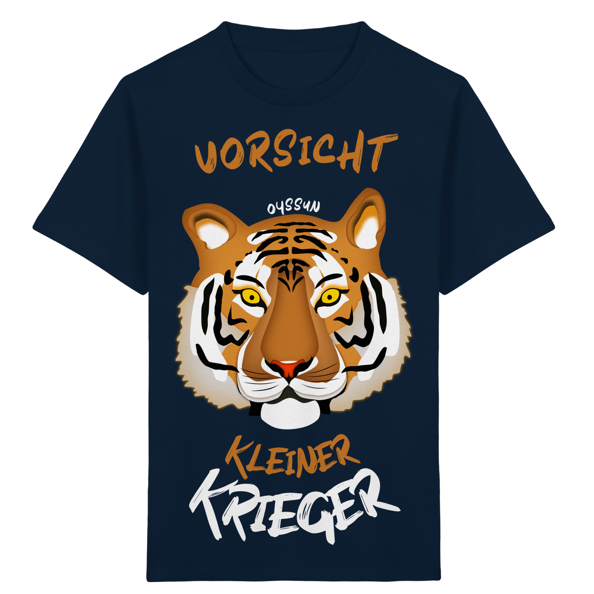 Vorsicht - Kleiner Krieger - Kids Organic Shirt - Oyssun
