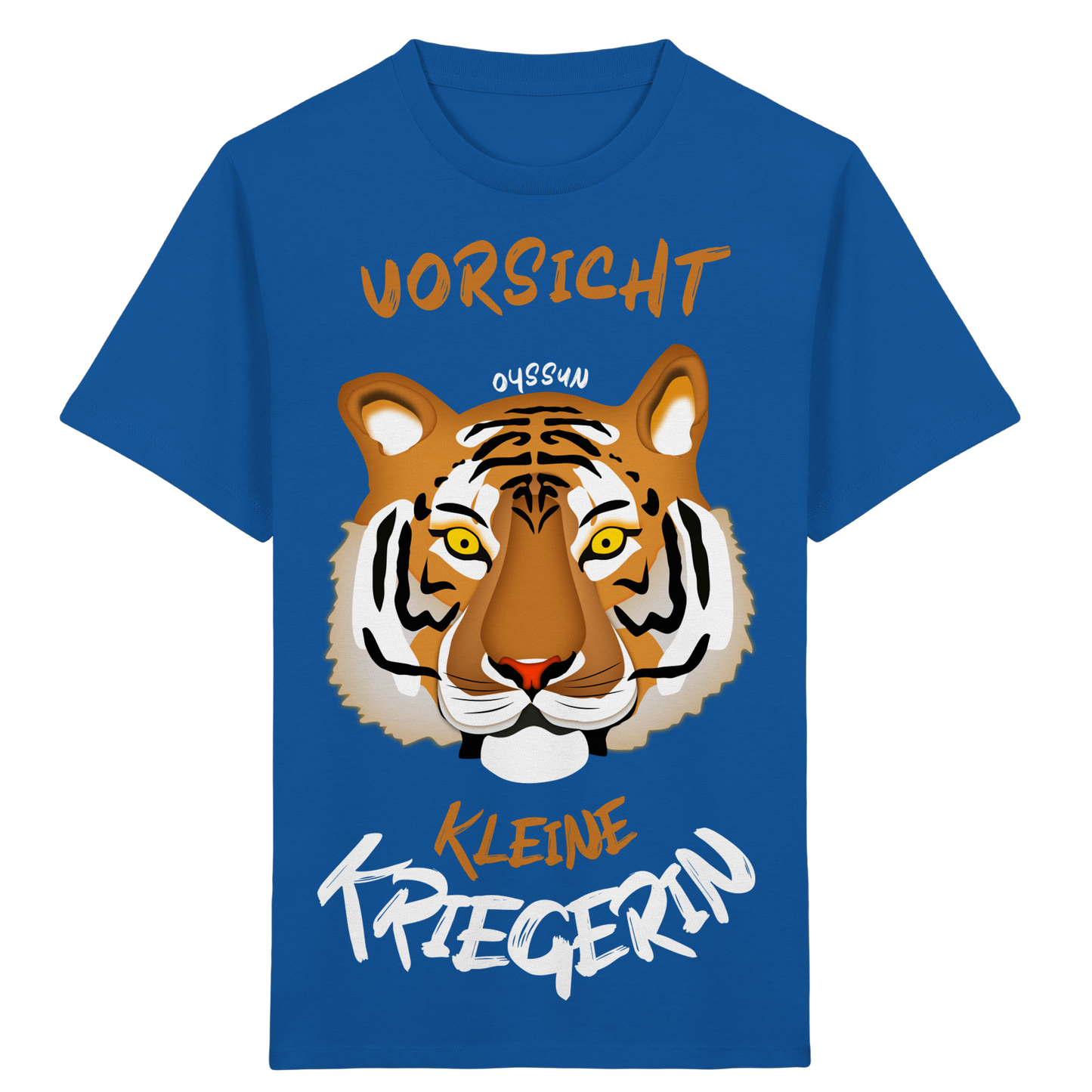 Vorsicht - Kleine Kriegerin - Kids Organic Shirt - Oyssun