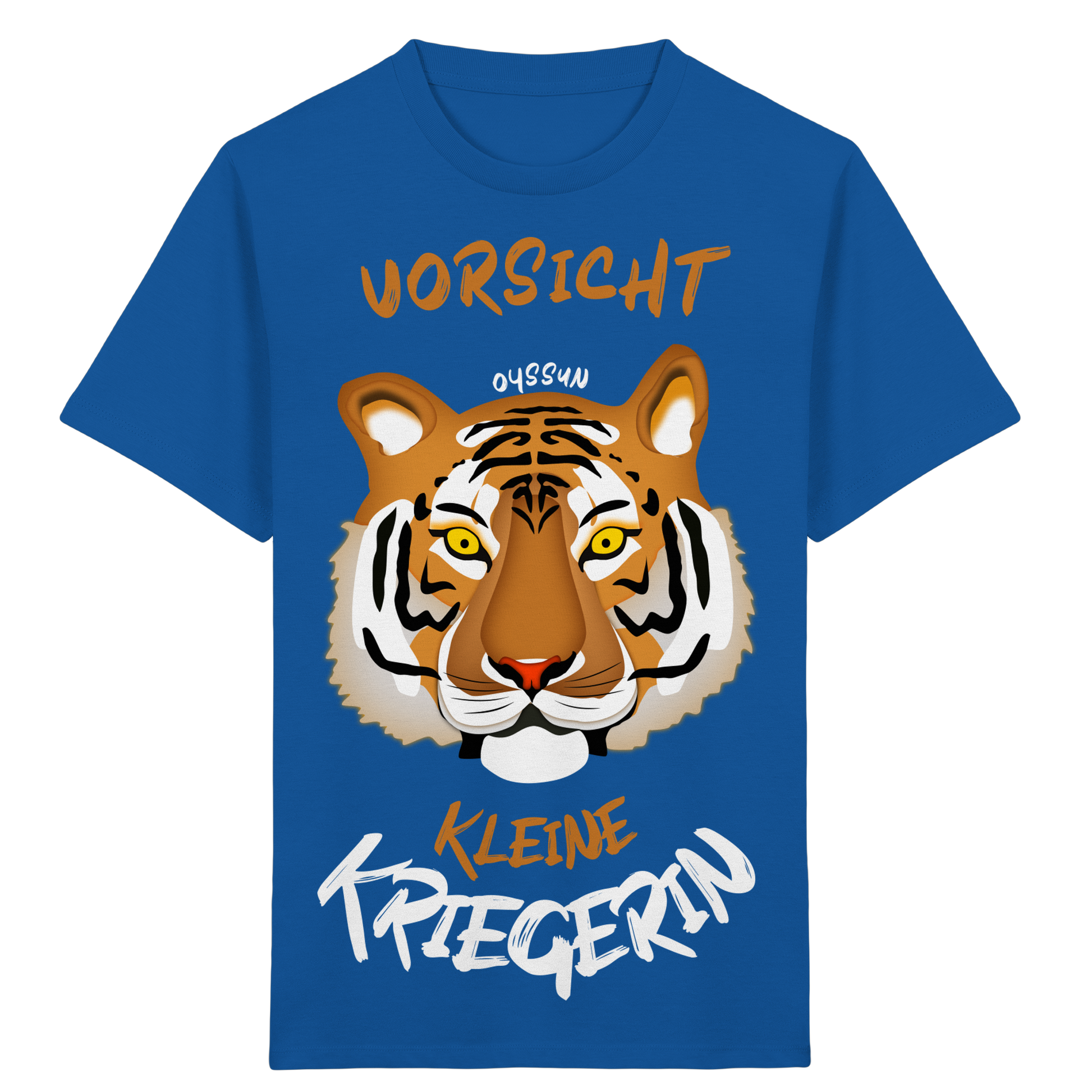 Vorsicht - Kleine Kriegerin - Kids Organic Shirt - Oyssun