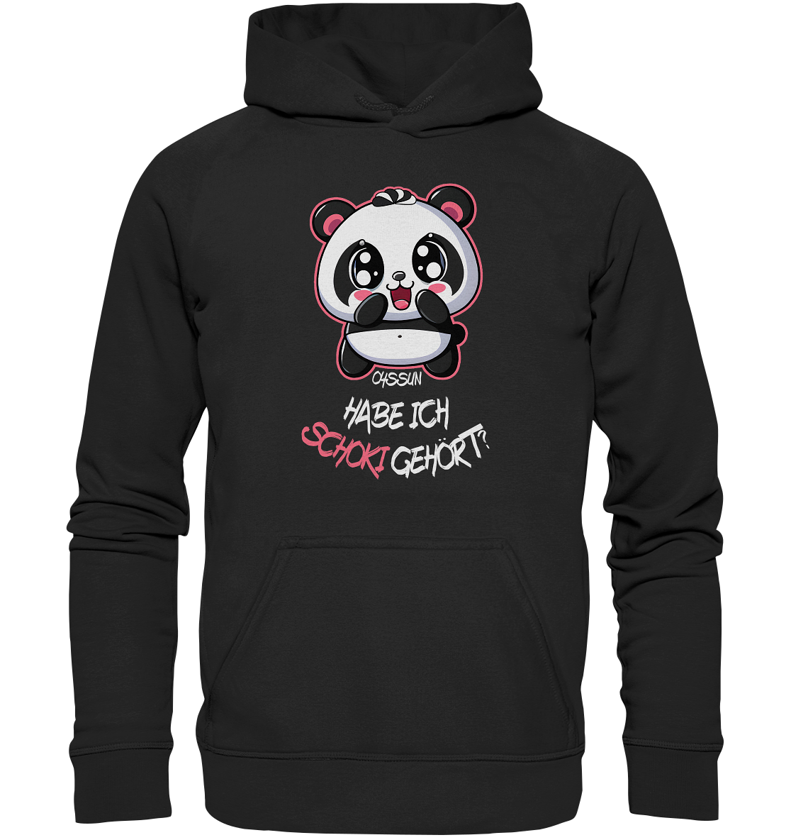 Schokipanda - Habe ich Schoki gehört? - Kids Premium Hoodie