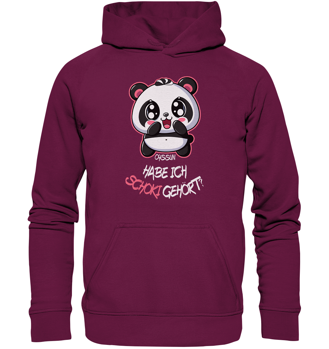 Schokipanda - Habe ich Schoki gehört? - Kids Premium Hoodie