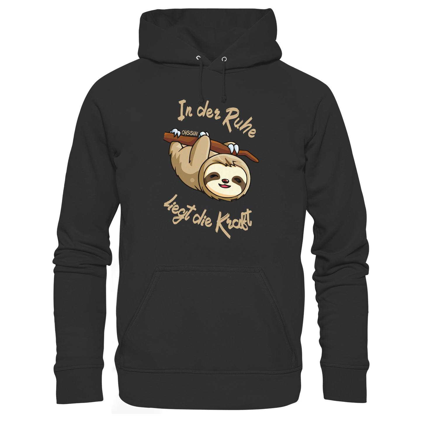 Faultier - In der Ruhe liegt die Kraft - Kids Premium Hoodie - Oyssun
