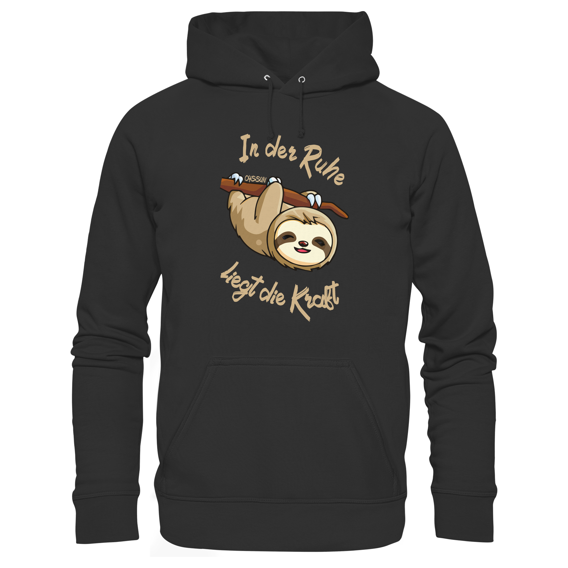 Faultier - In der Ruhe liegt die Kraft - Kids Premium Hoodie - Oyssun