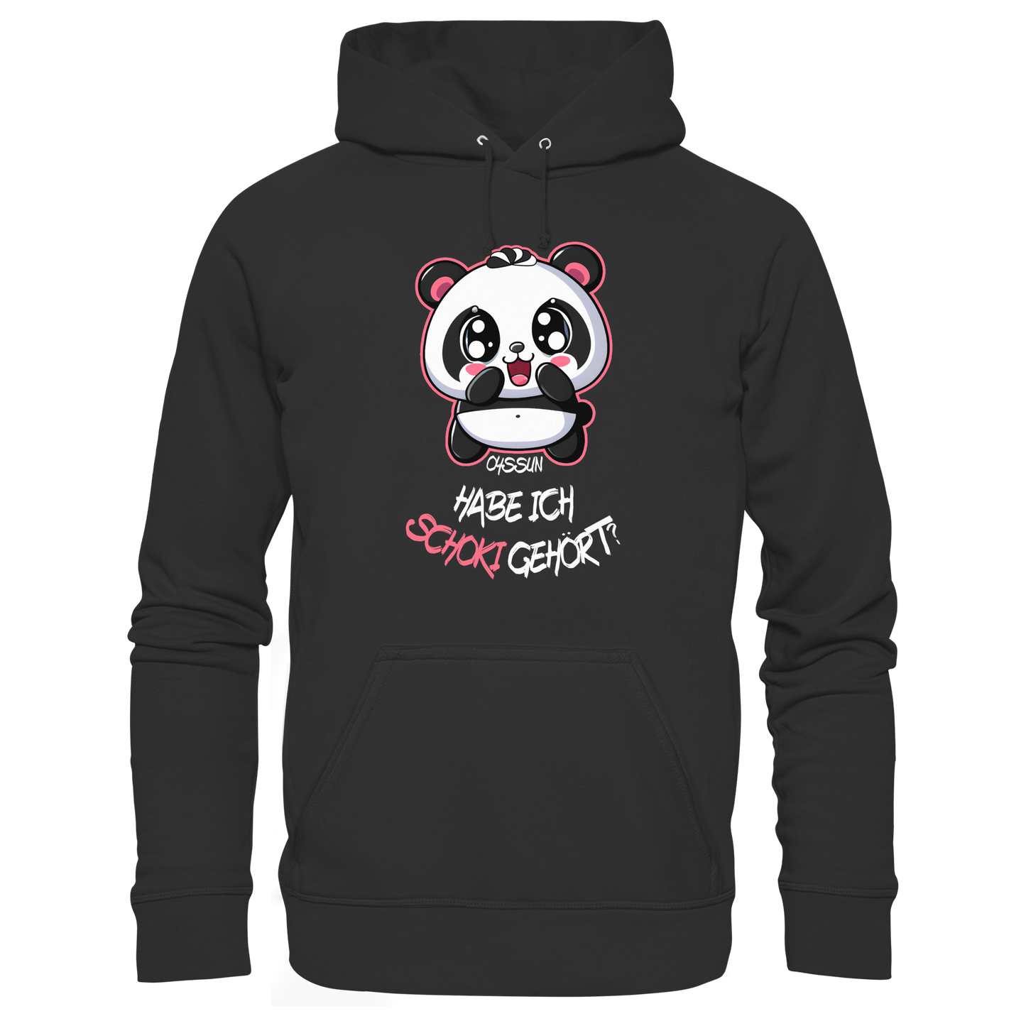 Schokipanda - Habe ich Schoki gehört?  - Kids Premium Hoodie - Oyssun