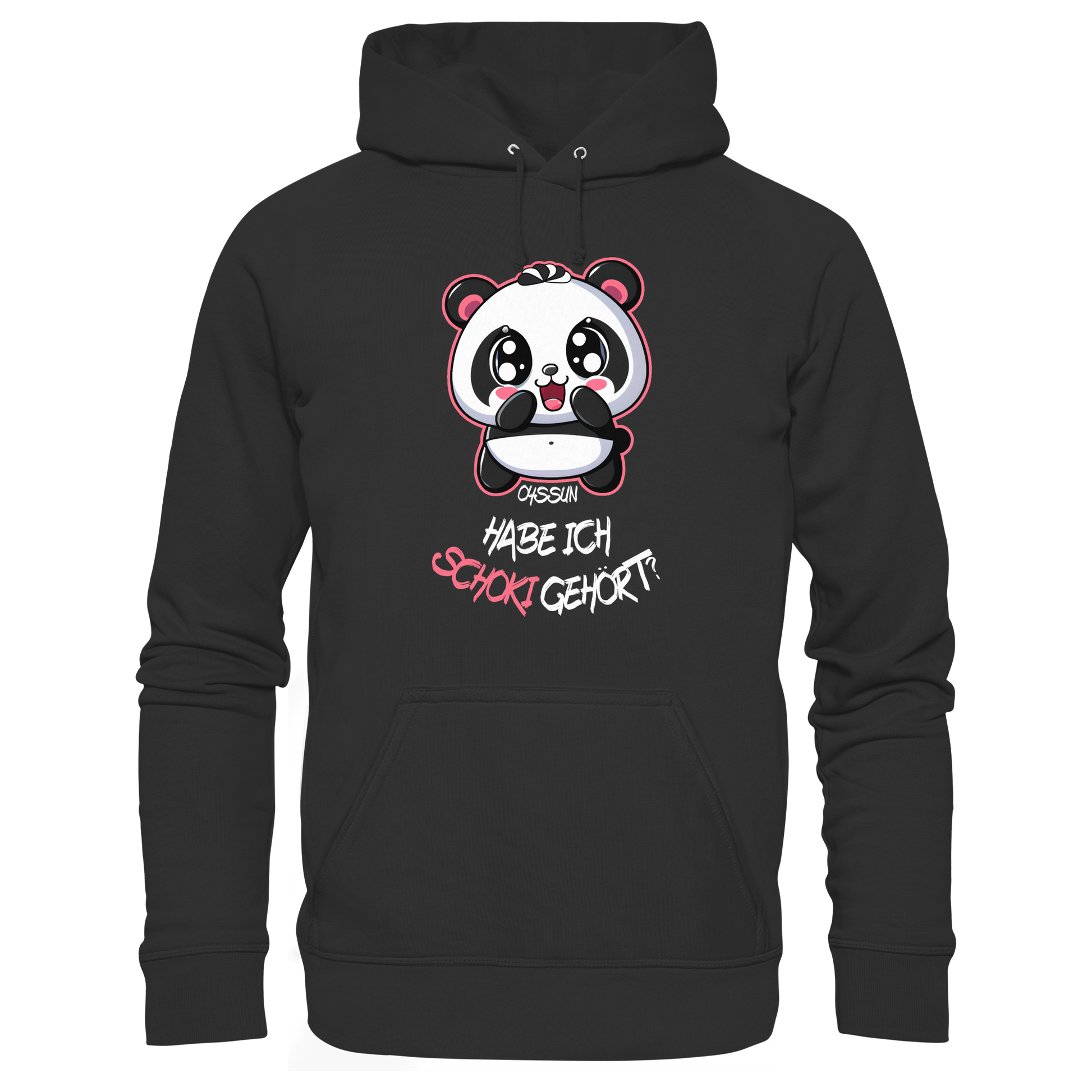 Schokipanda - Habe ich Schoki gehört?  - Kids Premium Hoodie - Oyssun