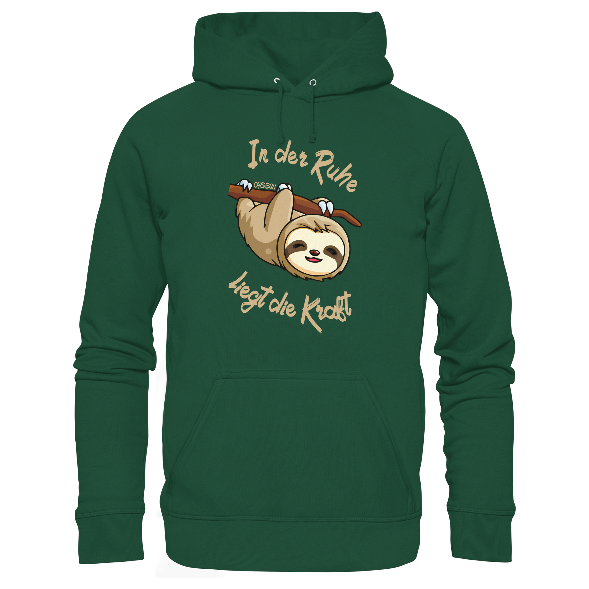 Faultier - In der Ruhe liegt die Kraft - Kids Premium Hoodie - Oyssun