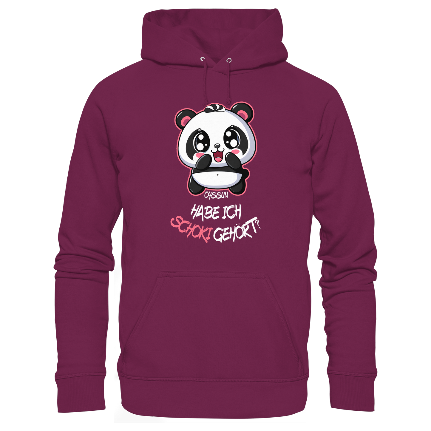 Schokipanda - Habe ich Schoki gehört?  - Kids Premium Hoodie - Oyssun