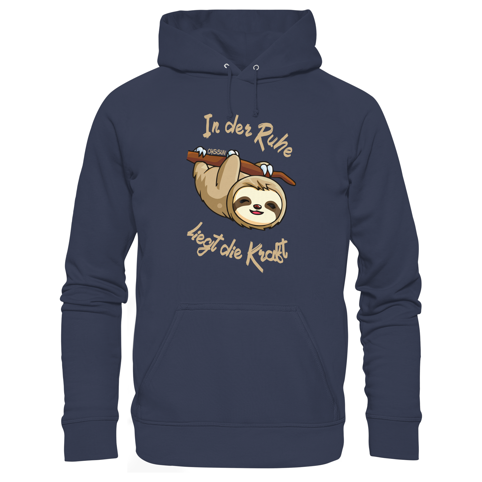 Faultier - In der Ruhe liegt die Kraft - Kids Premium Hoodie - Oyssun