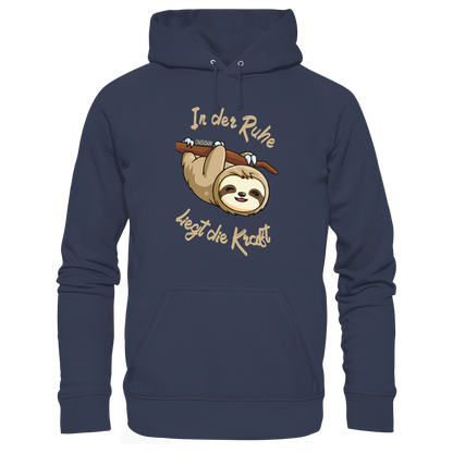 Faultier - In der Ruhe liegt die Kraft - Kids Premium Hoodie - Oyssun