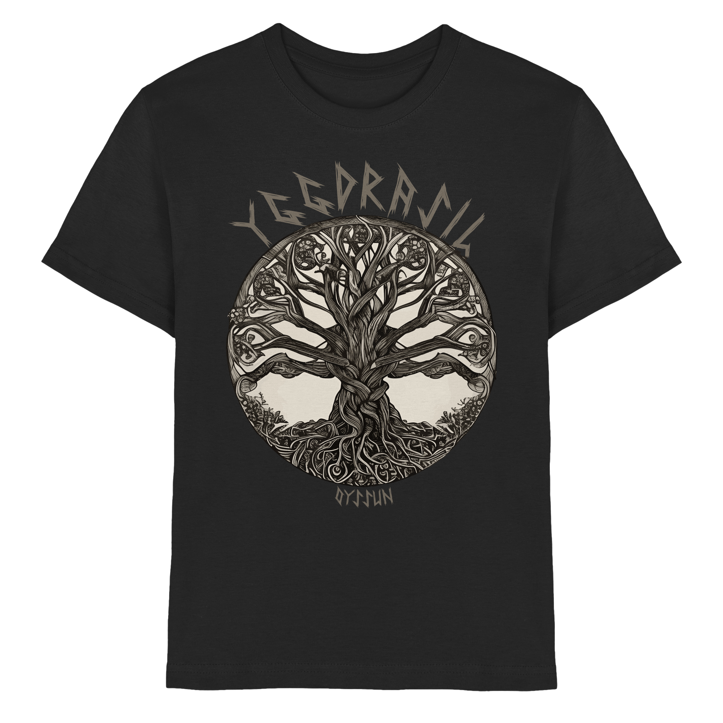 Yggdrasil - der Weltenbaum - Kids Premium Shirt