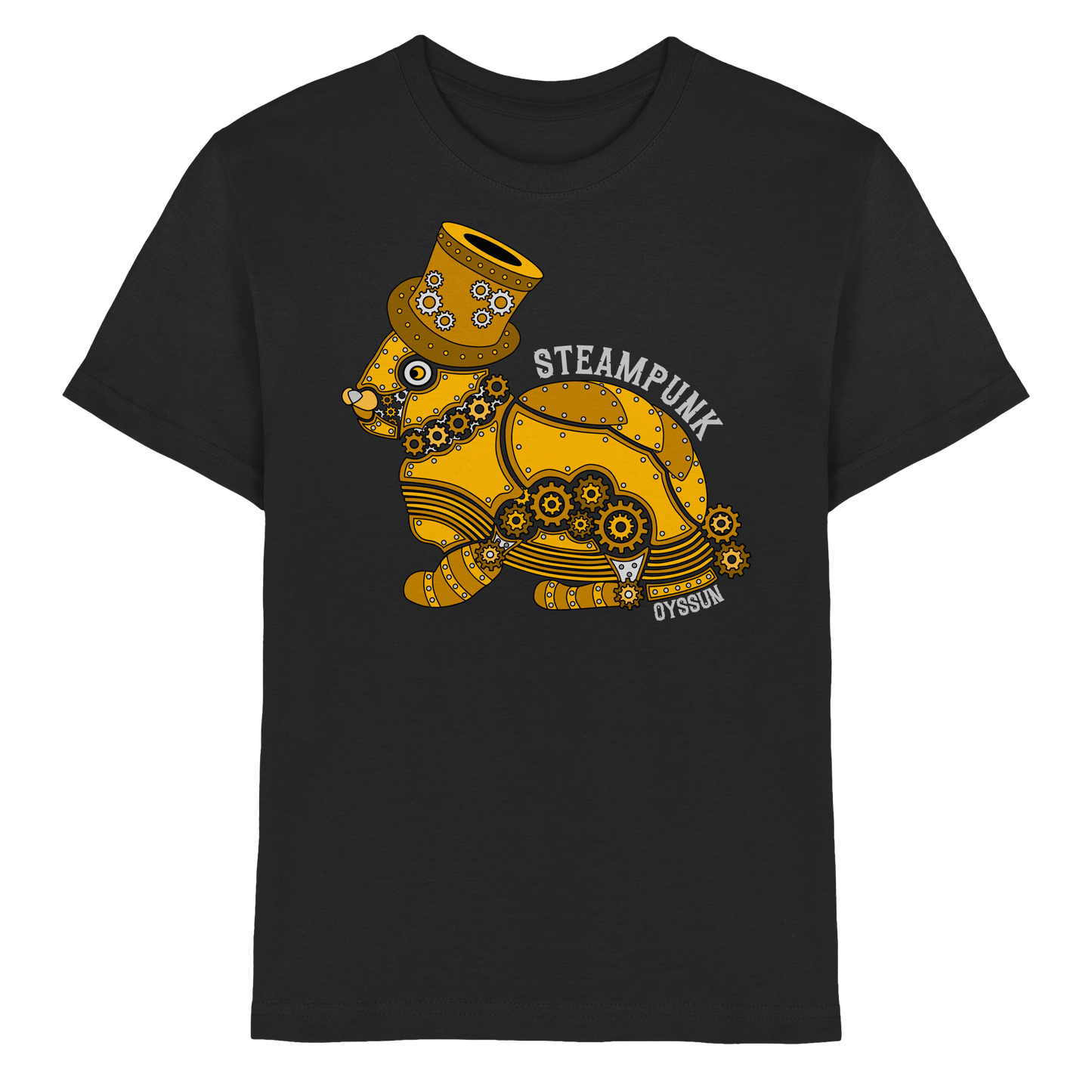 Steampunk Hase  - Kids Premium Shirt