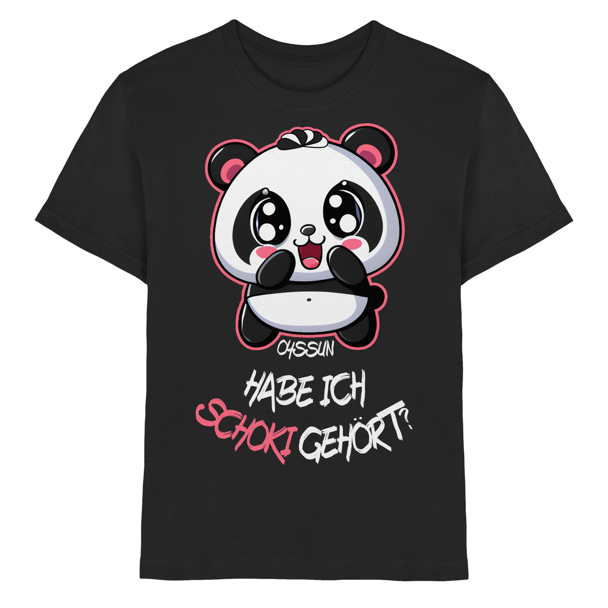 Schokipanda - Habe ich Schoki gehört?  - Kids Premium Shirt - Oyssun