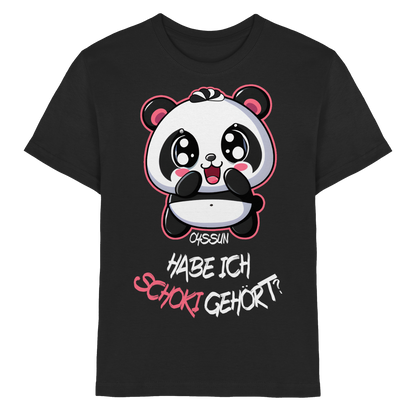 Schokipanda - Habe ich Schoki gehört?  - Kids Premium Shirt - Oyssun