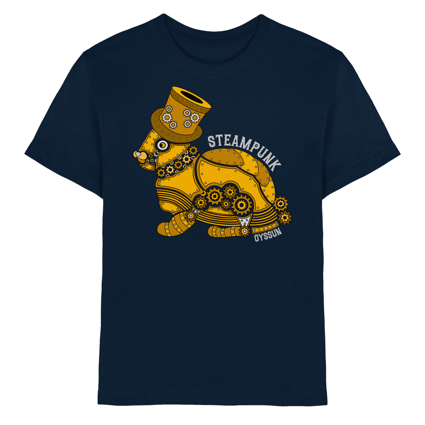 Steampunk Hase  - Kids Premium Shirt