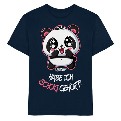 Schokipanda - Habe ich Schoki gehört?  - Kids Premium Shirt - Oyssun