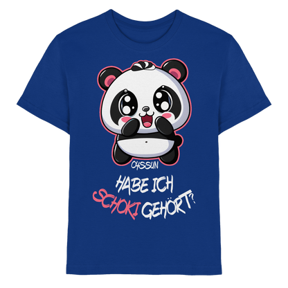 Schokipanda - Habe ich Schoki gehört?  - Kids Premium Shirt - Oyssun
