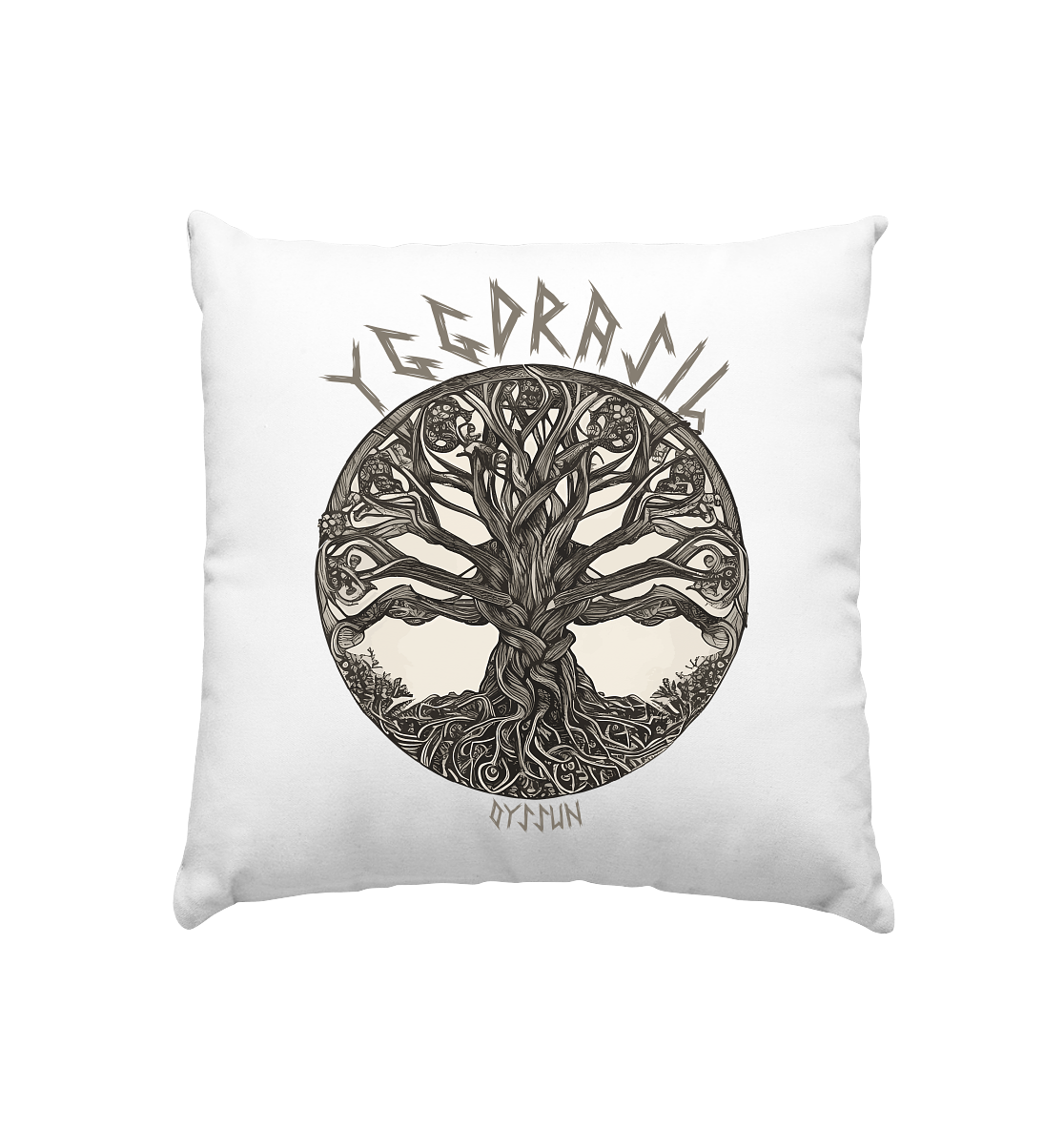 Yggdrasil - the world tree - cushion 40x40cm 