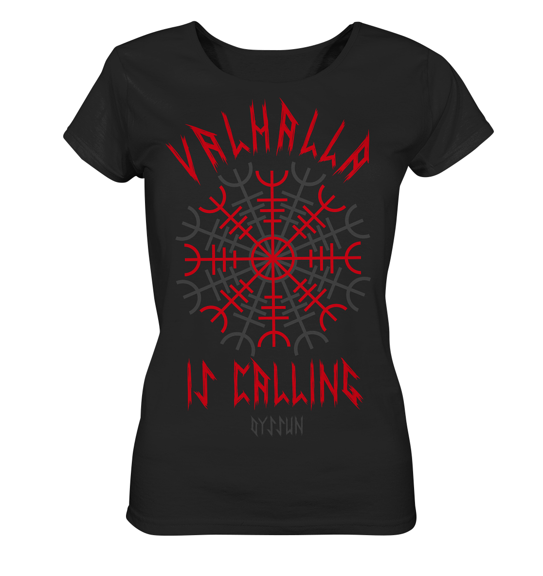 Valhalla is Calling - Ladies Organic Shirt - 5 Designfarben