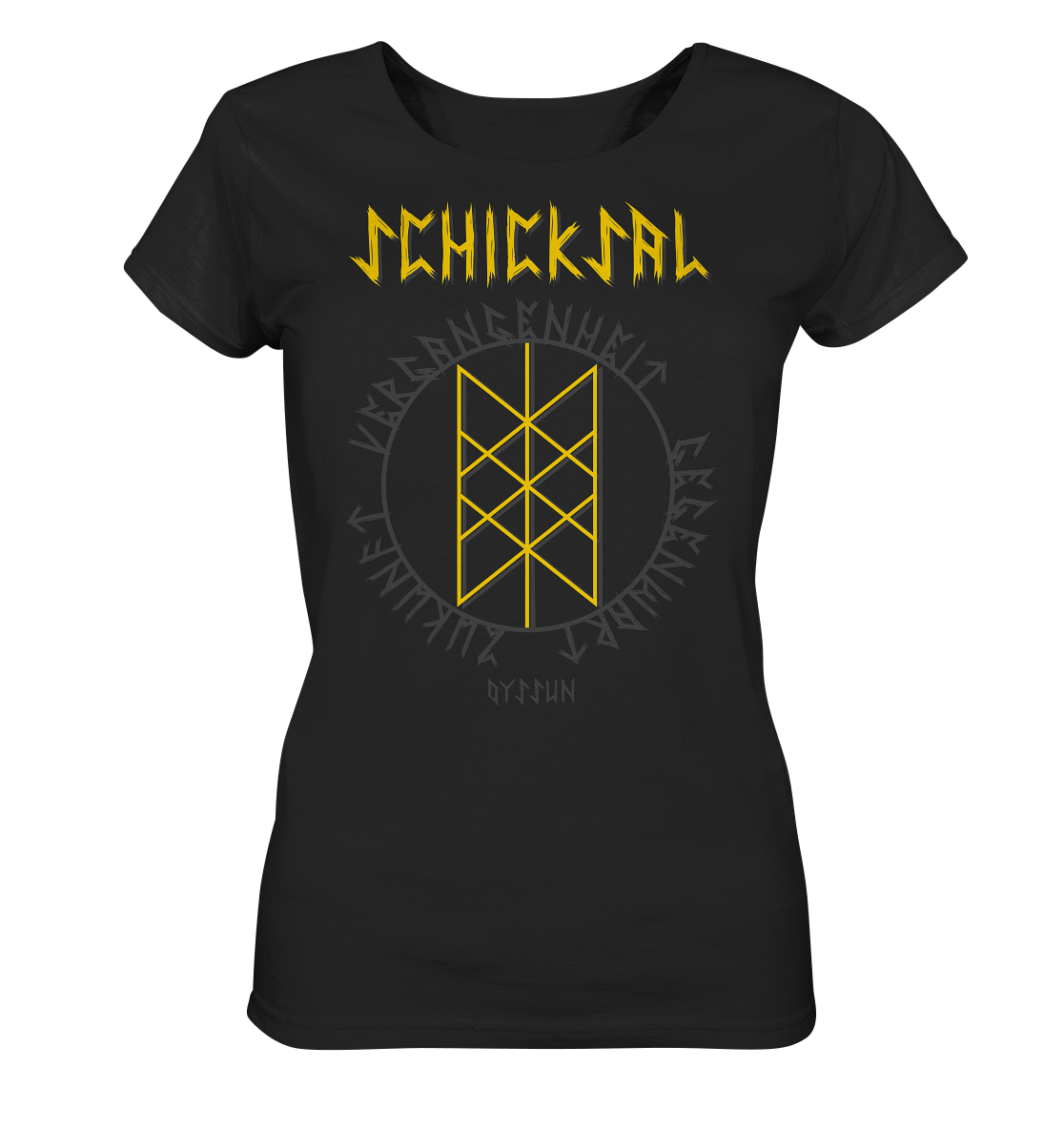 Wyrd Rune - Das Schicksal - Ladies Organic Shirt