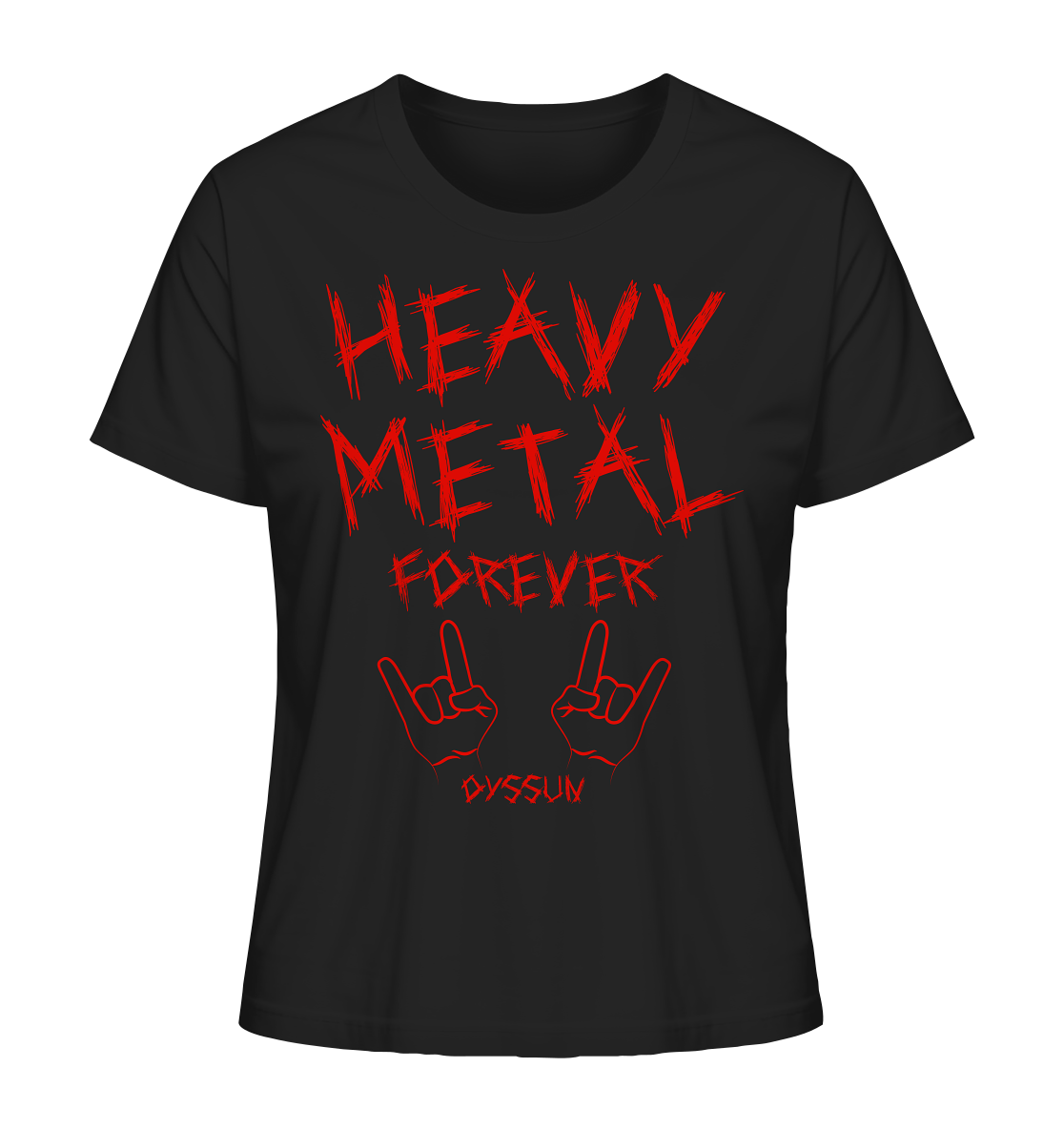 Heavy Metal Forever - Ladies Organic Shirt 