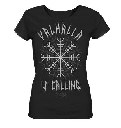 Valhalla is Calling - Ladies Organic Shirt - 5 Designfarben