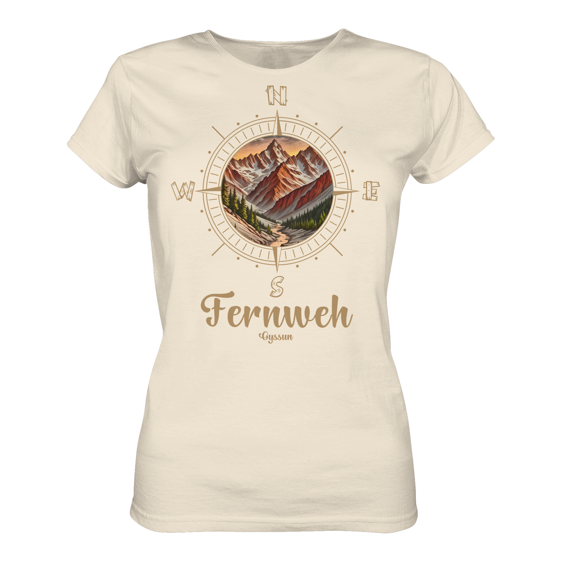 Fernweh - Ladies Organic Shirt - Oyssun