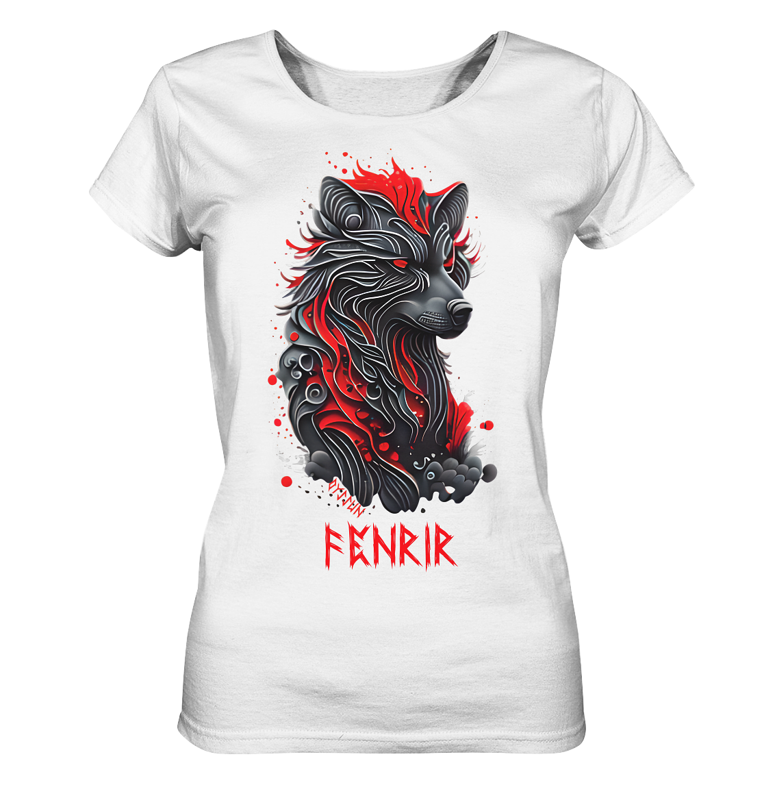 Fenrir - Fenriswolf - Ladies Organic Shirt