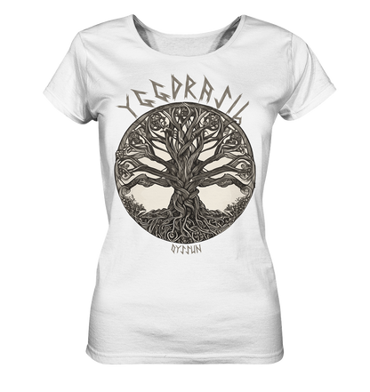 Yggdrasil - der Weltenbaum - Ladies Organic Shirt