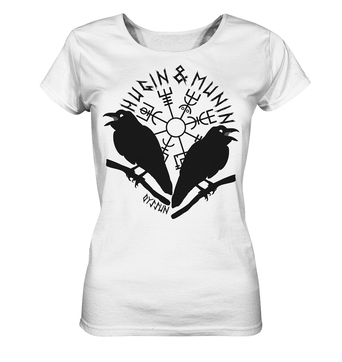 Hugin &amp; Munin - Ladies Organic Shirt 