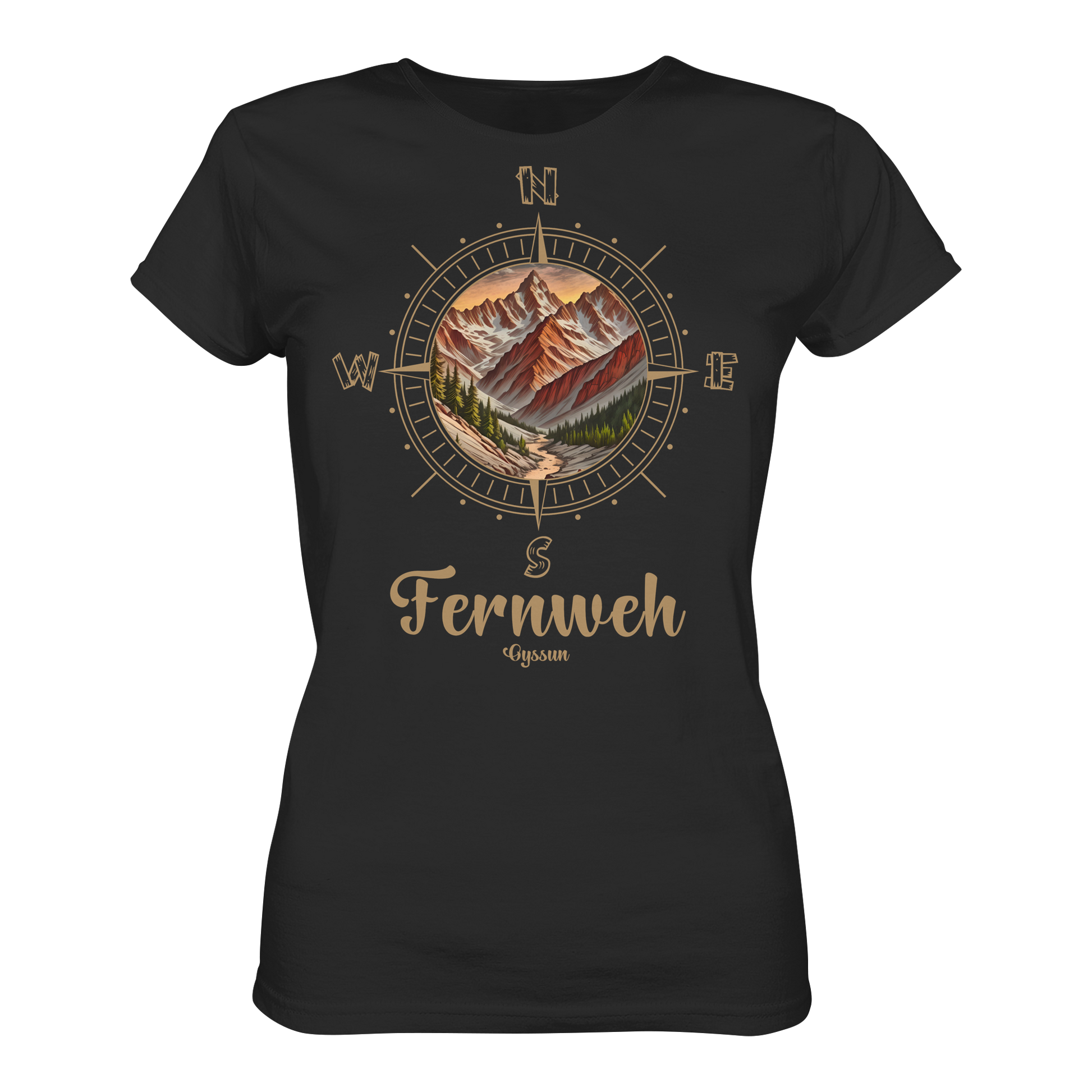 Fernweh - Ladies Organic Shirt - Oyssun
