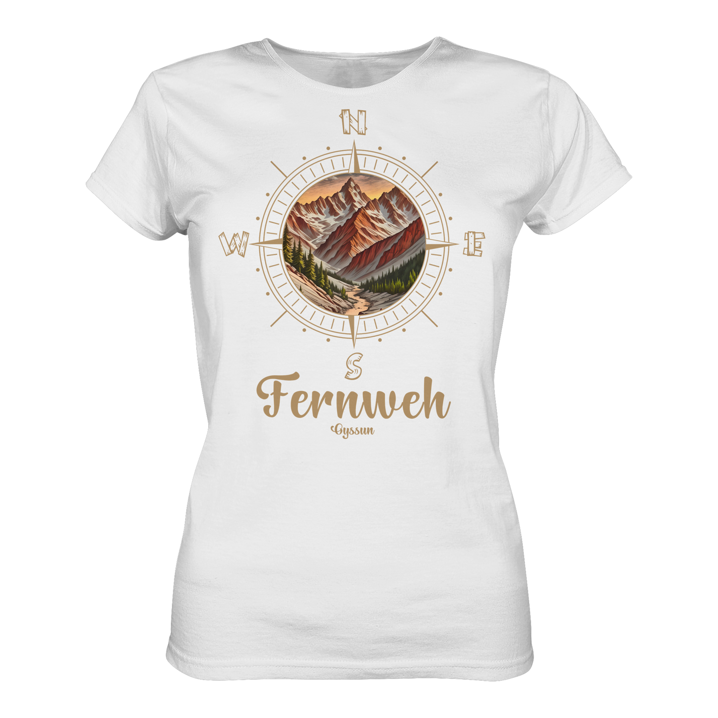 Fernweh - Ladies Organic Shirt - Oyssun
