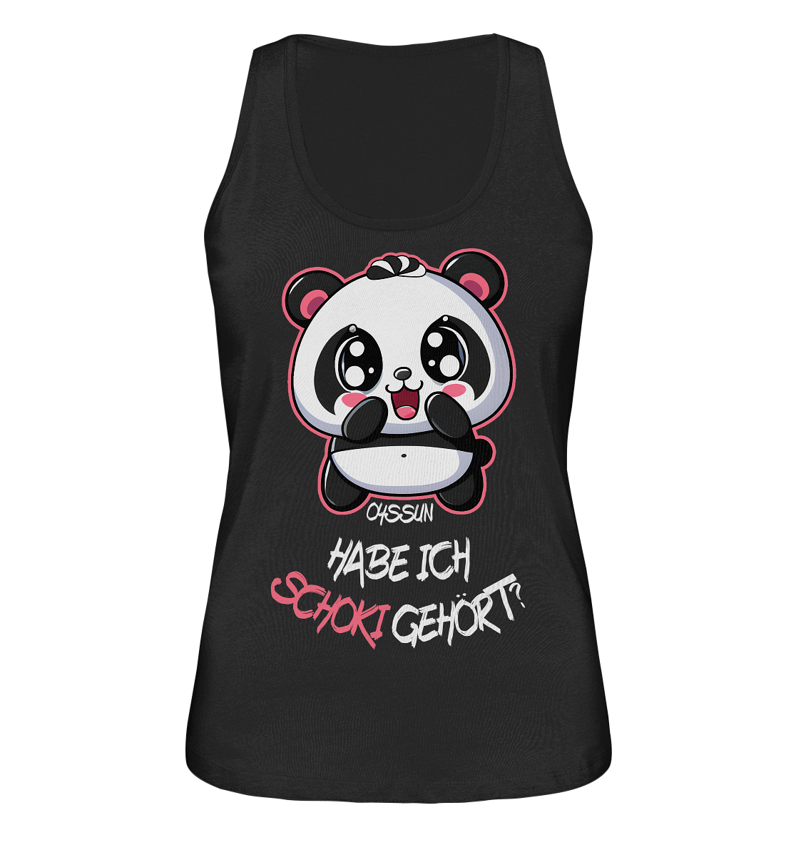 Schokipanda - Did I hear chocolate? - Ladies Organic Tank-Top