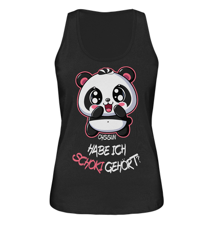 Schokipanda - Did I hear chocolate? - Ladies Organic Tank-Top