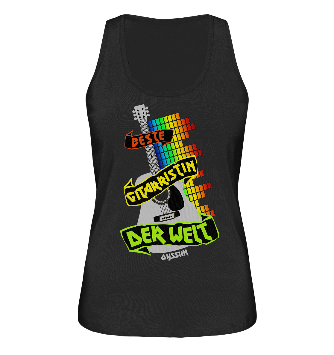 Die Beste Gitarristin der Welt - Ladies Organic Tank-Top