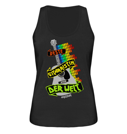 Die Beste Gitarristin der Welt - Ladies Organic Tank-Top