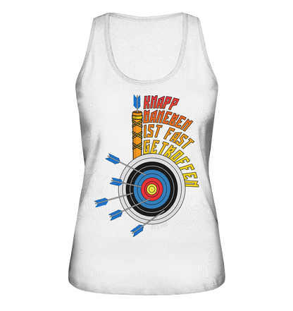 Archery - Close to missing - almost hit - Ladies Organic Tank-Top