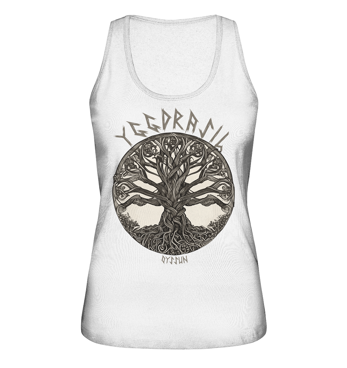 Yggdrasil - the world tree - Ladies Organic Tank-Top