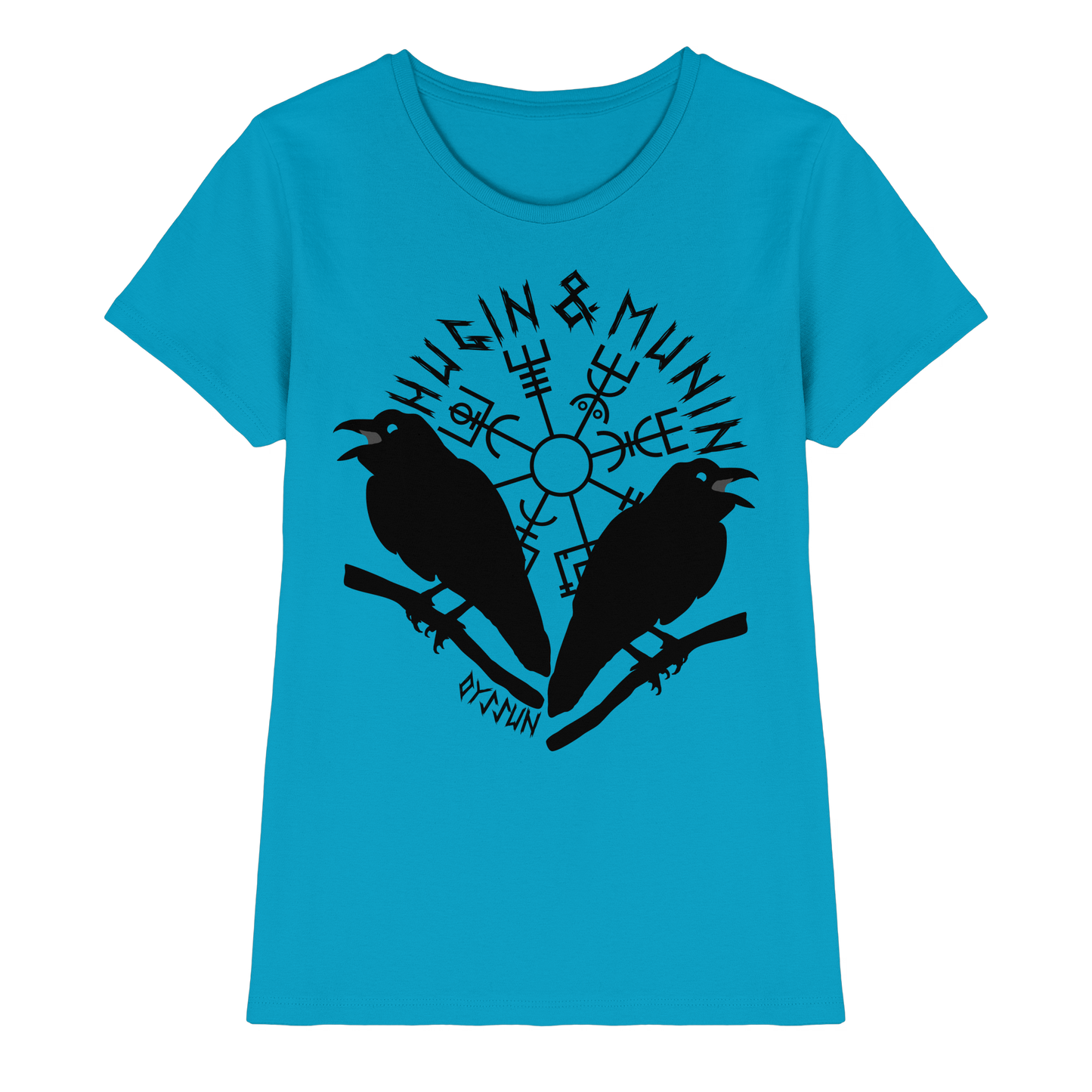 Hugin & Munin  - Ladies Premium Shirt - 12 Farben