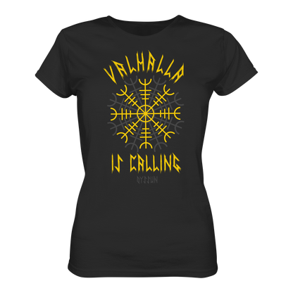 Valhalla is Calling - Ladies Premium Shirt - in 4 Designfarben