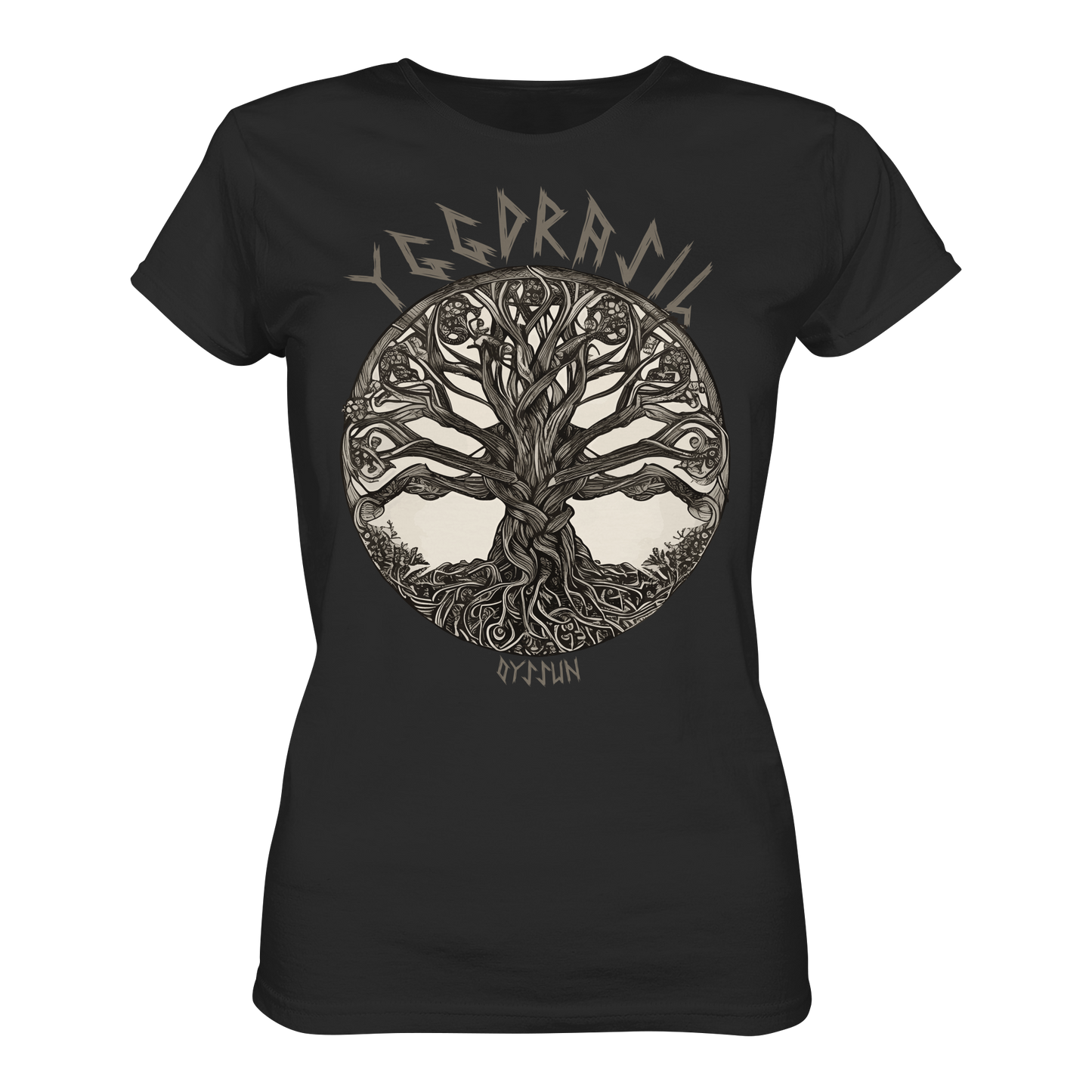 Yggdrasil - der Weltenbaum - Ladies Premium Shirt