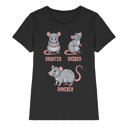 Drunter Drüber Daneben - Ladies Premium Shirt